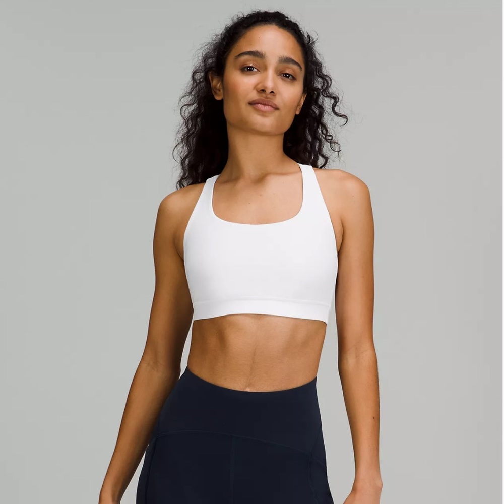 Lululemon Energy Sports Bra White - Picture 1 of 3